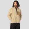 Hugh Fleece Jacket Beige