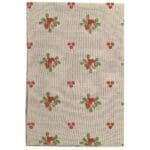 Lingon berry cotton kitchen towel