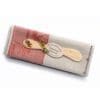 Gift set: Red Reindeer tea towel and butter knife