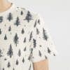 T-shirt Stockholm Pen Forest Oat White - Bild 2