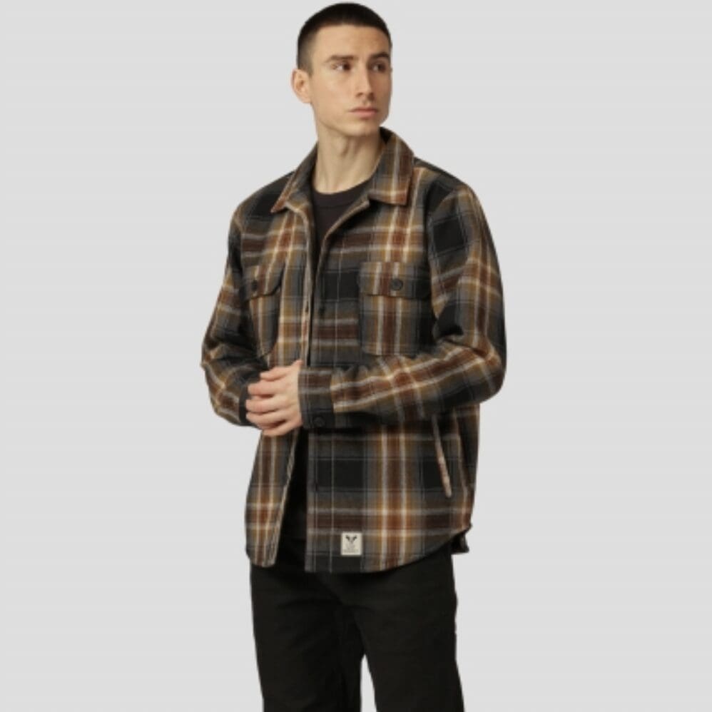 ezra Ezra Quilt Overshirt