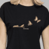 T-shirt Visby Butterfly Birth Black - Image 2