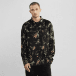 Shirt Varberg Night Florals Black