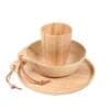 Hevea wooden plate - Image 3