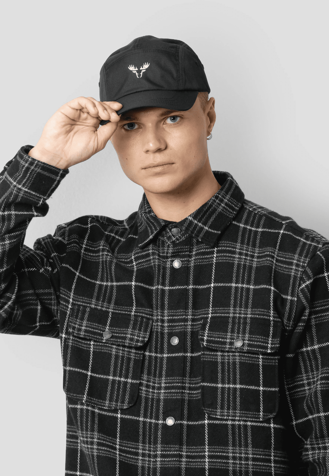 zac1 Zac Logo Cap Black - Image 1