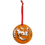 Decorative Moose Christmas Tree Pendant 