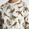 Sweatshirt Malmoe Autumn Birds Off White - Bild 2