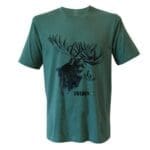 Blågrön T-shirt med älg