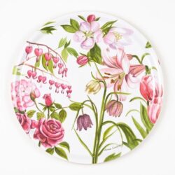 Pink Flower Tray 31 cm