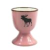 Pink Story Egg cups Moose