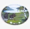 Oval Moose Portrait Tray