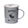 Grey Story Mug Moose