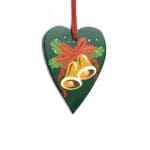 Hand painted Christmas pendant bells