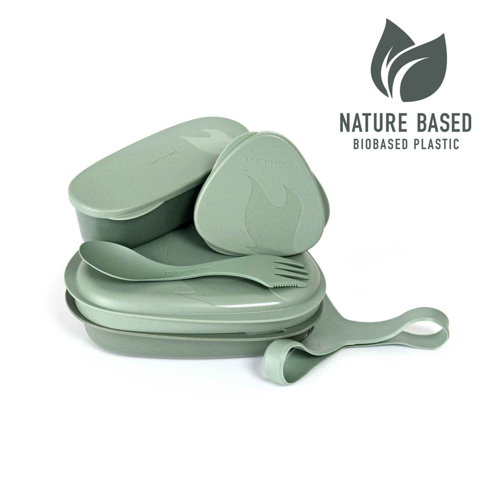LunchKit BIO 6pcs SandyGreen - Bild 5