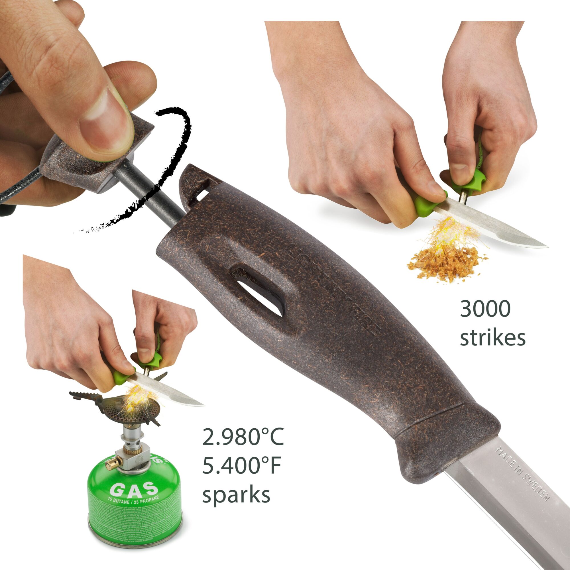 Swedish FireKnife BIO Rustyorange - Bild 11