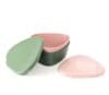 SnapBox original BIO 2-pack Sandygreen/Pink