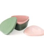 SnapBox original BIO 2-pack Sandygreen/Pink
