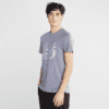 T-shirt Stockholm Four Trees Stone Blue - Bild 3