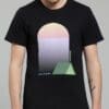 T-shirt Stockholm Tent Sunset Black - Bild 2