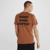 T-shirt Stockholm Good Coffee Rawhide Brown - Image 3