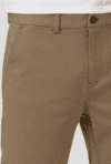 Milano Jersey Shorts Dark Camel - Image 3