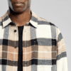 Shirt Rute Multi Check Oat White - Bild 3