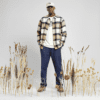 Shirt Rute Multi Check Oat White - Bild 2