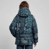 Puffer Jacket Boden Botanical Quilt Black - Image 5