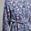 Shirt Dress Falsterbo Blurred Flowers Purple - Bild 5
